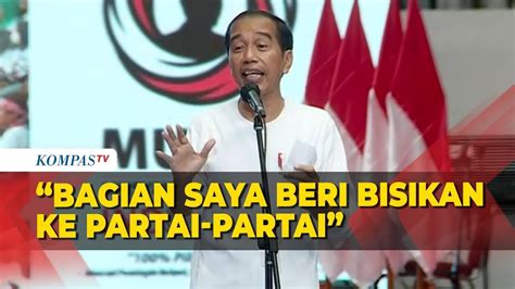 Alasan Jokowi Beri Bisikan Nama Capres Hasil Musra Ke Parpol YouTube