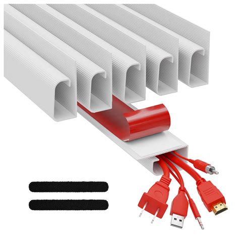 Buy J Channel Cable Raceways White Raceway Cable Management