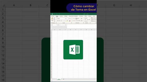 Como Cambiar De Tema En Excel Modo Oscuro YouTube