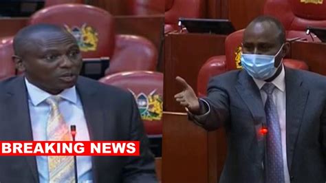 Breaking Live Drama In Parliament As Both Ruto And Raila Mps Reject