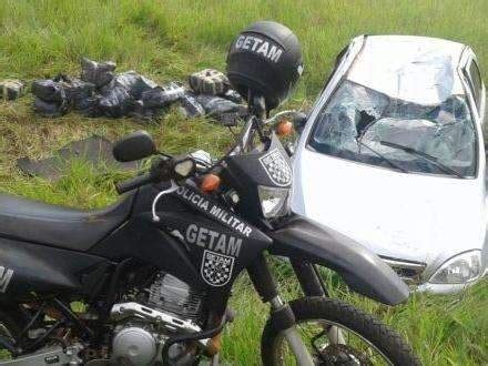 Traficante Capota Carro E Abandona Carga De Meia Tonelada De Maconha