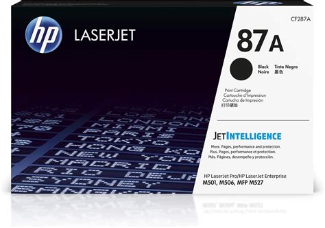 Hp 87a Black Toner Cartridge Works With Hp Laserjet