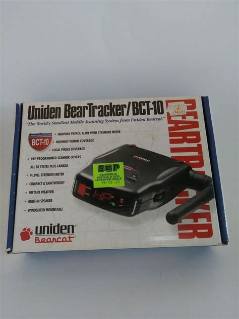 Uniden Bear Tracker Bct Stay Informed On The Road