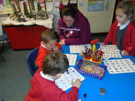 Learning Morning And Afternoon In Reception Class Gillibrand Primary