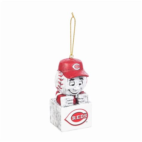 Cincinnati Reds Mascot Ornament Item 421212 The Christmas Mouse