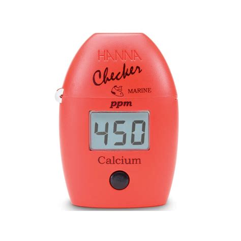 HI 758 Marine Calcium Handheld Colorimeter Checker HC