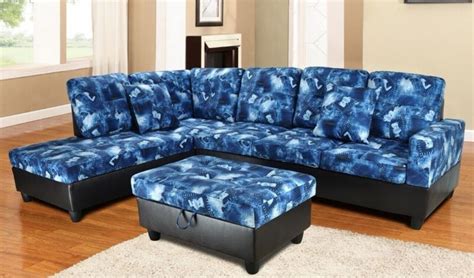 Denim Sofa Sectional | Baci Living Room