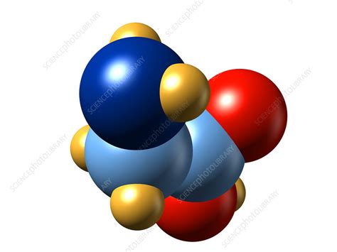 Glycine Molecular Model Stock Image A6110052 Science Photo Library