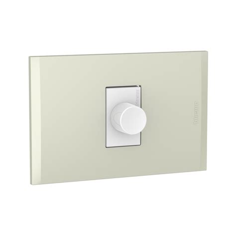 Placa Armada C Dimmer Universal C Perilla W Blanco Pl P Perla