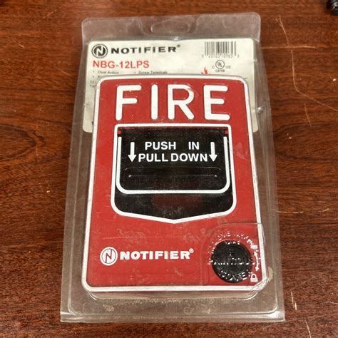 Notifier Nbg 12lps Pull Station Fire Alarm Ebay