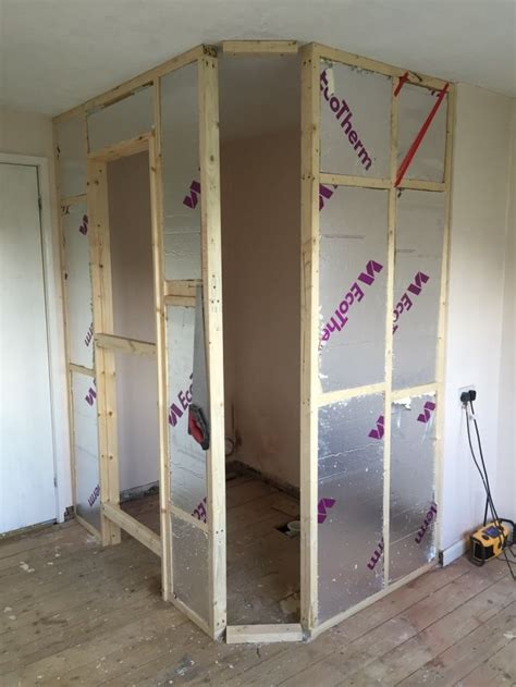 Adding An En Suite To A Space Without An External Wall Uk Bathroom