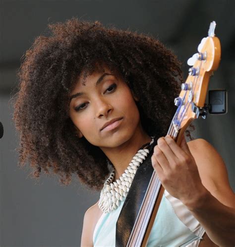 Esperanza Spalding Is Amaziingg Esperanza Spalding Curly Hair