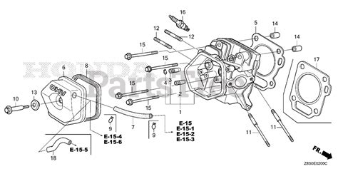 Honda GX240 UT2X QAE2 GCBJT Honda Engine Made In Thailand SN