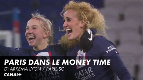 Paris s impose dans le money time D1 Arkema Lyon Paris SG Vidéo