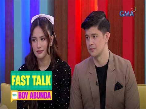 Fast Talk With Boy Abunda Juliever Pinasalamatan Ang Mga Pinoy Na