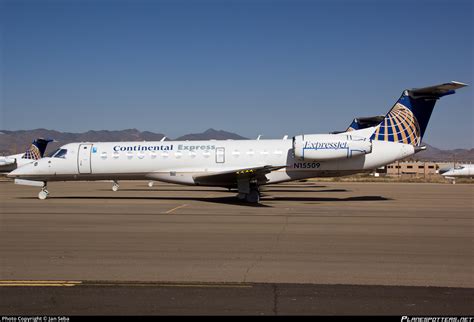 N15509 Continental Express Embraer ERJ 135ER Photo By Jan Seba ID