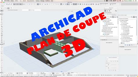 Archicad Comment Faire Des Plans De Coupes D Youtube