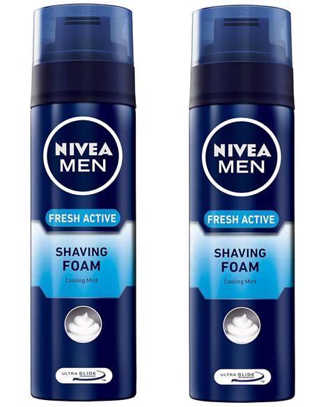 Nivea Men Fresh Active Shaving Foam 200 Ml Buy 1 Get 1 Free