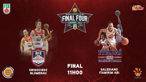 Final Unisociesc Blumenau X Salesiano Itaja Catarinense Feminino