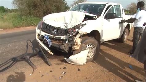 Accident Survenu Sur La Route De Tivaouane Le Chauffeur De Camion