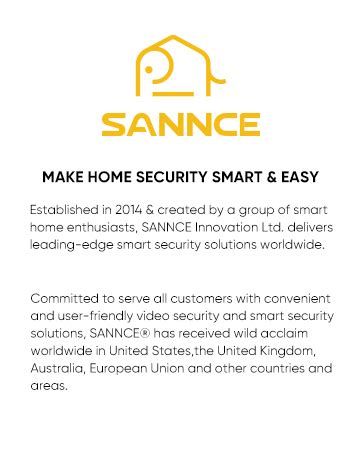 Amazon Sannce Ch P Home Security Camera System With X P