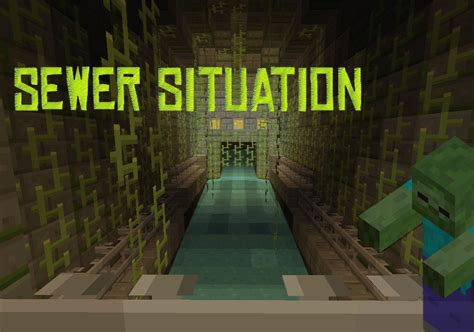 Sewer Situation Redstone Minigame Minecraft Project