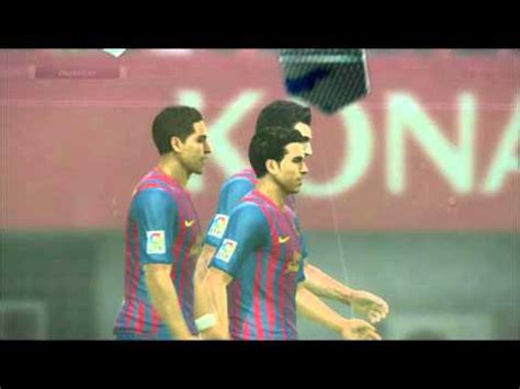 BARCELONA X TOTTENHAM 4 X 1 PES2012 PEDRO GOAL Wmv YouTube