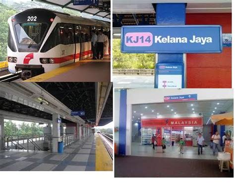 KJ24 Kelana Jaya LRT Station - Petaling Jaya | train station