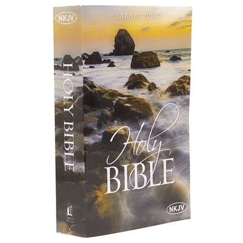 Large Print Bible Nkjv Paperback