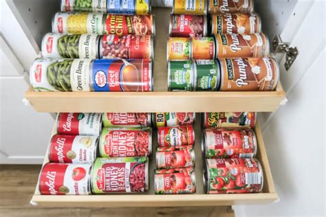 THE BEST WAY TO ORGANIZE DEEP PANTRY SLIDE OUT SHELVES Dimplesonmywhat