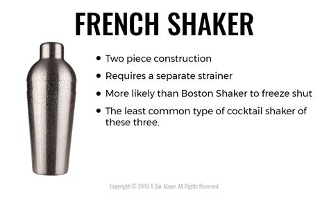 Best Cocktail Shakers: Beginners Guide | Blog - A Bar Above