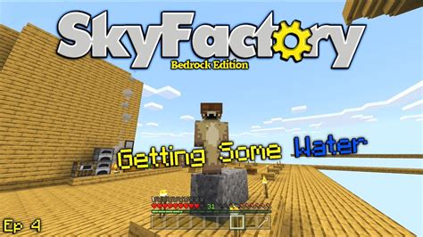 Skyfactory Bedrock Edition Ep 4 Live Youtube