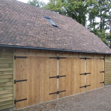 Leighton Solid Boarded Garage Doors Kinder Timber Products