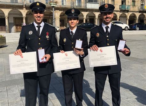 Cinco agentes de la Policía Local de la provincia reciben sus Medallas