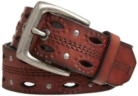 Carhartt Womens Dearborn Studded Leather Belt Brown Medium You