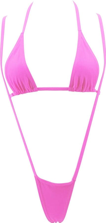 SHERRYLO Micro Bikini Extreme Slingshot G String Sling Bikinis Slutty Exotic Swimsuit Thong