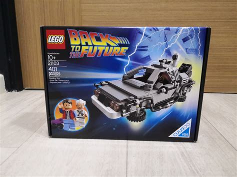 Lego 21103 Ideas Back to the future The Delorean Time Machine, Hobbies ...