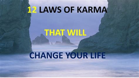 12 Laws Of Karma12 Laws Of Karma That Will Change Your Life Youtube