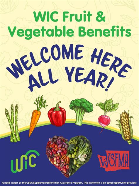 WIC Fruit & Vegetable Benefits - Washington Farmers Market