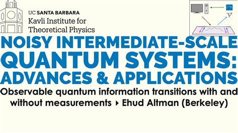 Observable Quantum Information Transitions With And Without