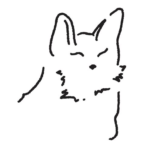 cat line element 25339284 Vector Art at Vecteezy