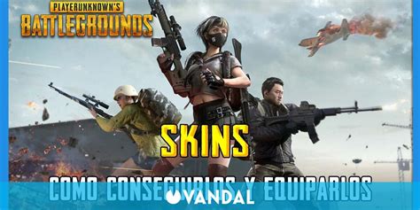 PUBG cómo conseguir y usar skins