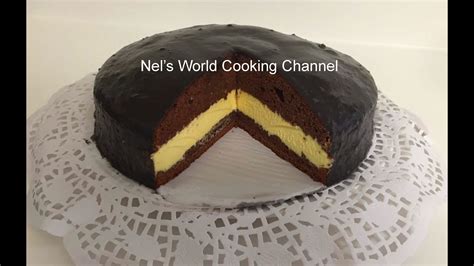 Chocolate Cake With Custard Filling Recipe How To Make The Most Amazing Chocolate Cake Youtube