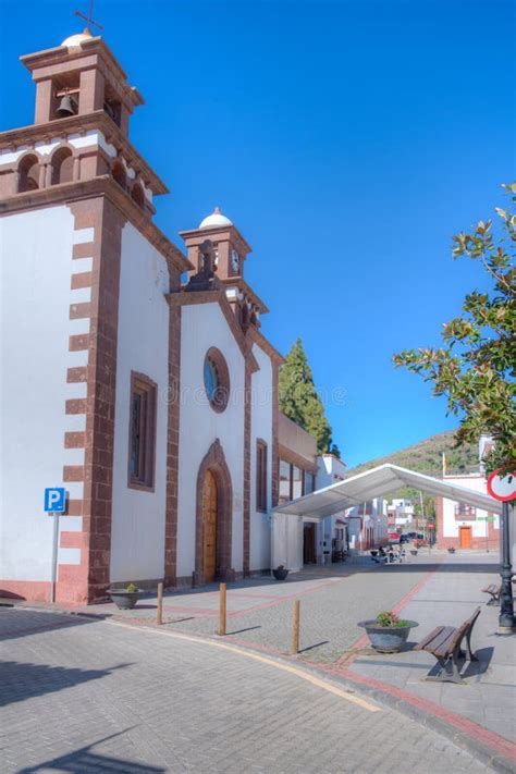 Chiesa Di San Matias Nelle Isole Canarie Artenara Gran Canaria Della