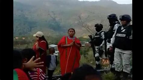 Impiden Ingreso De Guardia Nacional A Tierra Blanca Copala Un Grupo