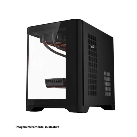 Gabinete Matx Brazilpc Gamer Bpc Canopy B Mini Preto Cooler Xu