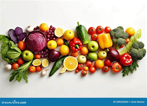 Healthy Food And Diet Concept Stock Illustration Illustration Of