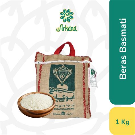 Jual Beras Basmati Asli Abu Kass Kg Brasmati Rice Abuskass Nasi