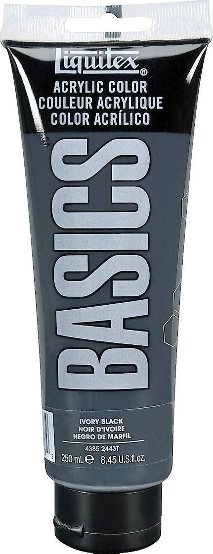 Liquitex Basics Acrylic Paint Ivory Black Ml Pris