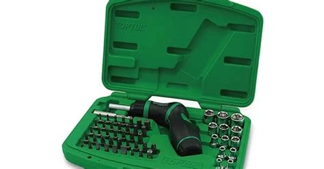 GAAI5401 - Комплект отвертка с тресчотъчна глава Toptul GAAI5401 for 63 ...